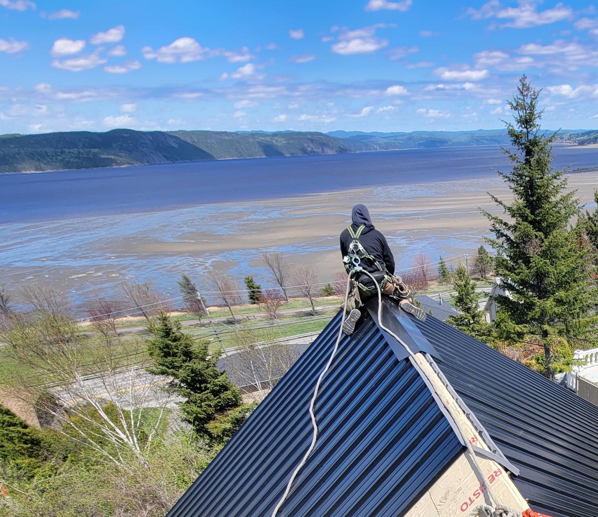 Magical Loft : Breathtaking View & Cozy Fireplace Saguenay Exterior photo